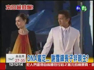 DNA鑑定... 謝霆鋒長子非親生?