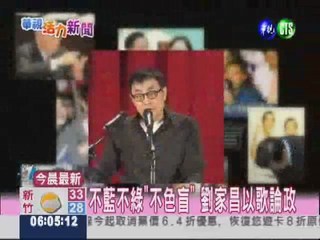 "台灣加油"刺耳 劉家昌嗆選總統