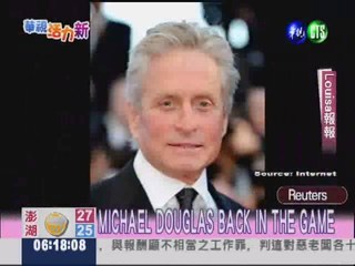 MICHAEL DOUGLAS BACK IN THE GAME
