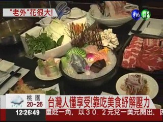 台灣人愛美食 月花4970元上餐廳