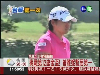 LPGA台灣賽 曾雅妮瞄準冠軍!