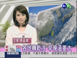 十二月四日華視晨間氣象