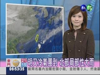 十二月十四日華視晨間氣象