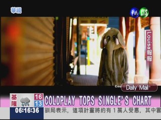 COLDPLAY TOPS SINGLE'S CHART