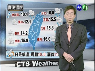 一月三日華視晨間氣象