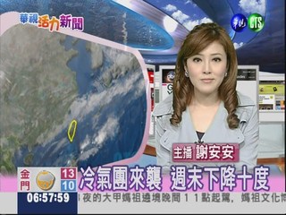 2012.03.24 華視晨間氣象 謝安安 報導