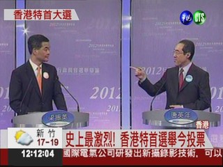 香港特首選舉 梁振英出線機率高!
