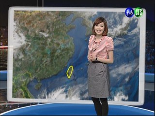 2012.03.25 華視晚間氣象 莊雨潔主播