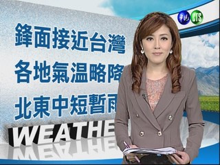 2012.04.14 華視午間氣象 謝安安主播