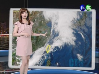 2012.04.21 華視晚間氣象 邱薇而主播