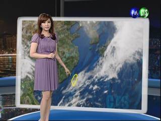 2012.04.22 華視晚間氣象 邱薇而主播