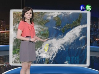2012.04.28 華視晚間氣象 連珮貝主播
