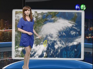 2012.05.19 華視晚間氣象 邱薇而主播