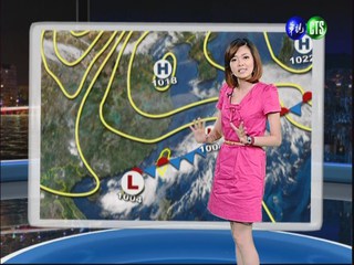 2012.05.20 華視晚間氣象 莊雨潔主播