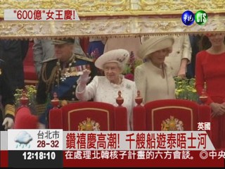 英女王鑽禧慶典 燒600億台幣