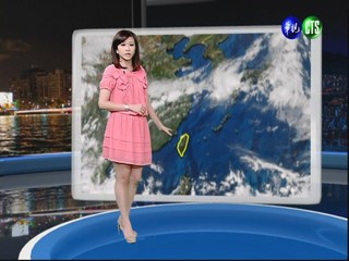 2012.07.01 華視晚間氣象 連珮貝主播