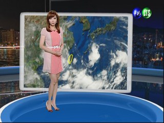2012.08.04 華視晚間氣象 邱薇而主播