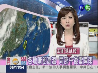 2012.09.02 華視晨間氣象 張延綾主播