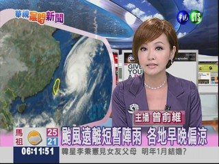 2012.09.29 華視晨間氣象 曾俞維主播