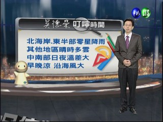 2012.10.10 華視晚間氣象 吳德榮主播