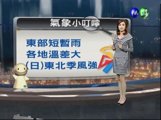 2012.10.25 華視晚間氣象 莊雨潔主播