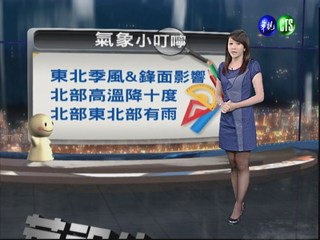 2012.11.10 華視晚間氣象 連珮貝主播