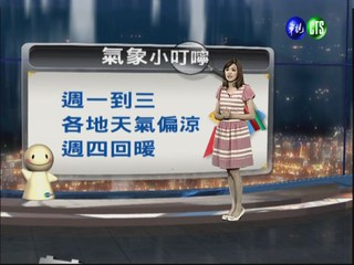 2012.11.11 華視晚間氣象 莊雨潔主播