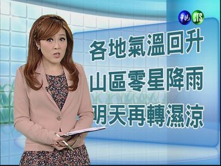 2012.11.25 華視午間氣象 謝安安主播