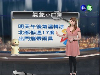2012.11.25 華視晚間氣象 吳青穎主播