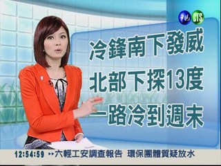2012.12.03 華視午間氣象 彭佳芸主播
