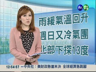 2012.12.07 華視午間氣象 謝安安主播