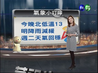 2012.12.09 華視晚間氣象 莊雨潔主播