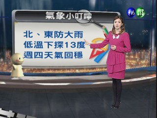 2012.12.17 華視晚間氣象 莊雨潔主播