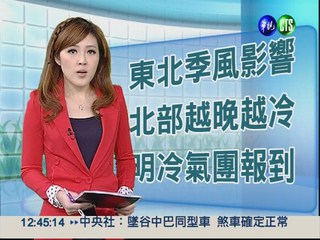 2012.12.22 華視午間氣象 謝安安主播