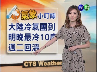 2012.12.22 華視晚間氣象 莊雨潔主播