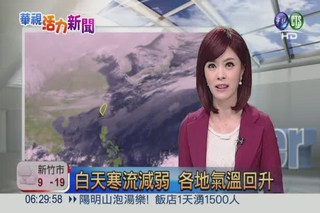 2013.01.01 華視晨間氣象 彭佳芸主播