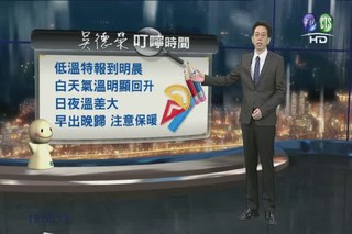2013.01.18 華視晚間氣象 吳德榮 主播