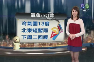 2013.01.26 華視晚間氣象 連珮貝主播