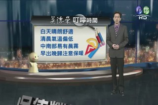 2013.01.30 華視晚間氣象 吳德榮 主播