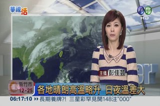 2013.01.31 華視晨間氣象 彭佳芸主播