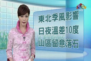 2013.02.11 華視午間氣象 彭佳芸主播