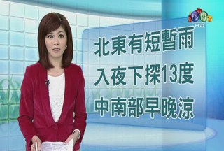 2013.02.15 華視午間氣象 彭佳芸主播