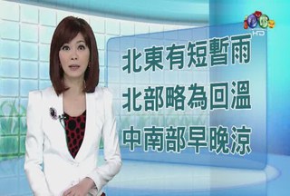 2013.02.16 華視午間氣象 彭佳芸主播