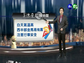2013.02.25華視晚間氣象  吳德榮主播