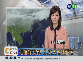 2013.03.01 華視晨間氣象 彭佳芸主播