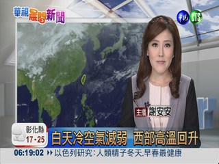 2013.03.12 華視晨間氣象 謝安安主播