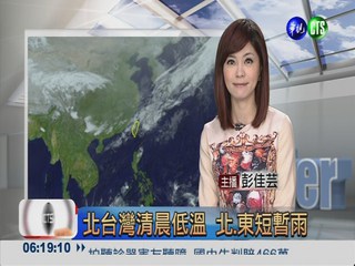 2013.03.14 華視晨間氣象 彭佳芸主播