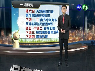 2013.03.14華視晚間氣象  吳德榮主播