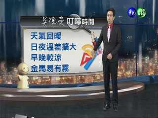 2013.03.25華視晚間氣象  吳德榮主播