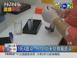 H7N9延燒! 大陸H1N1又1死4感染